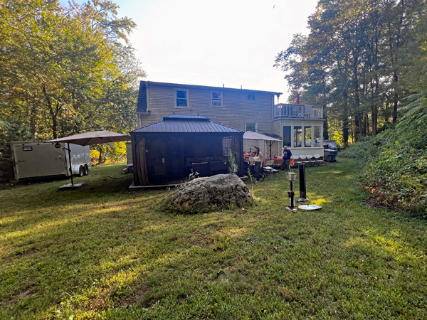 isa Duquette's backyard