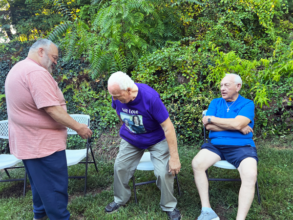 Three Duquette brothers