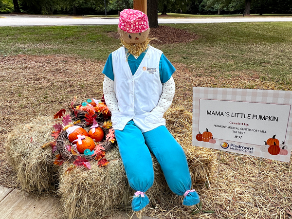 Piedmont Medical Center Fort Mill scarecrow