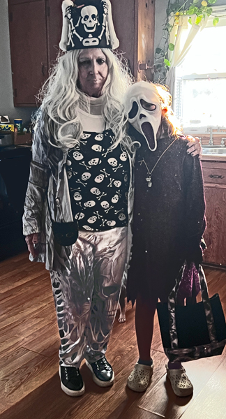 Karen with her great-granddaugter, Gabby