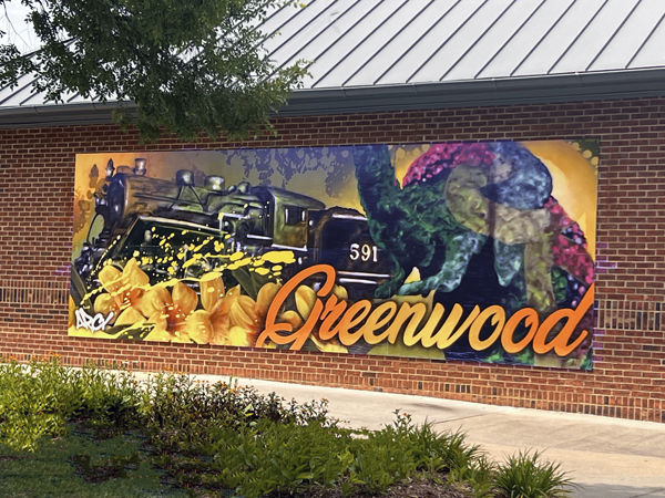 Greenwood mural
