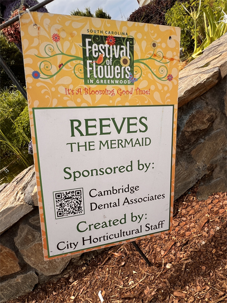 Reeves The Mermaid sign