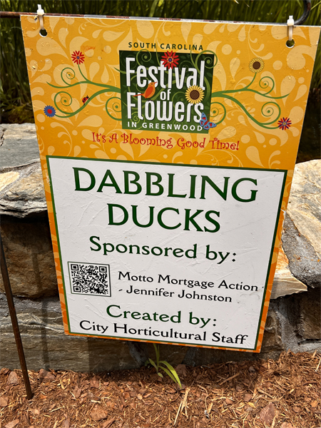 Dabbling Ducks sign