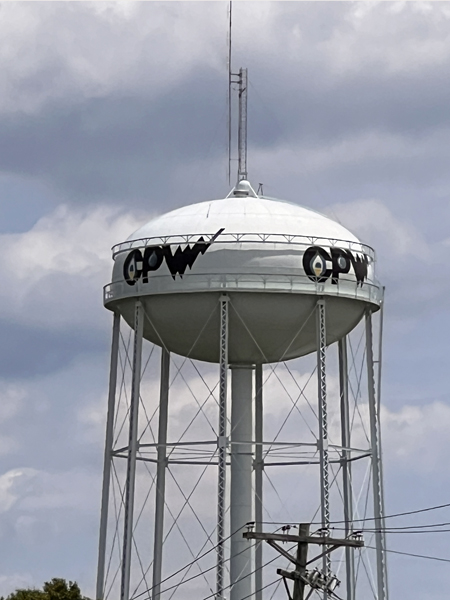 CPW water tower