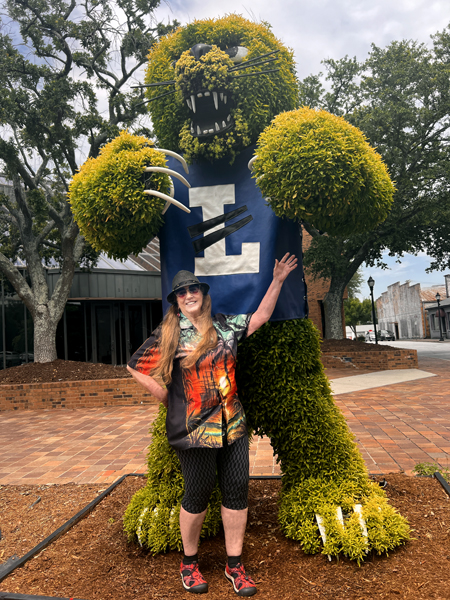 Karen Duquette and The Lander University Bearcat 