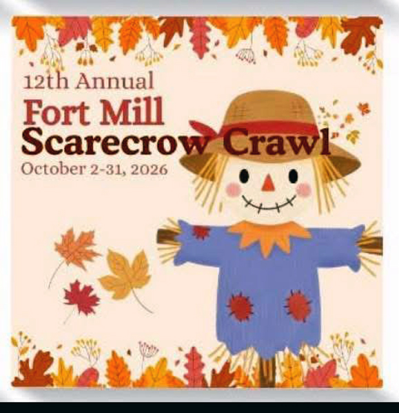 12th Annual Scarecrow sign