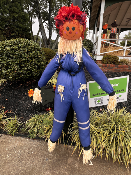 Scarecrow #16 - Sally Ride - Girl Scout Troop 3435