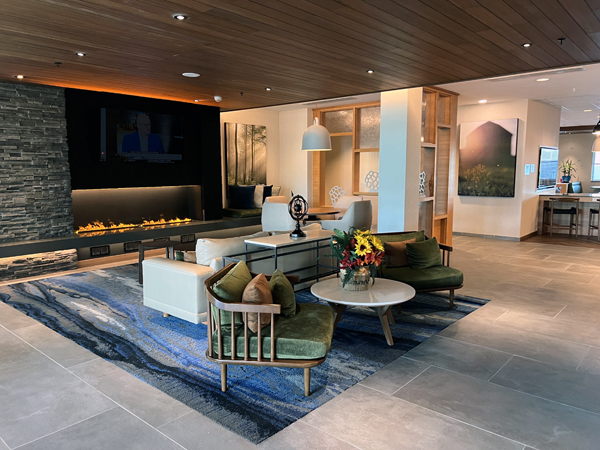Hotel lobby