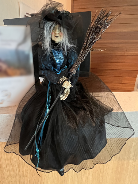 Halloween witch doll