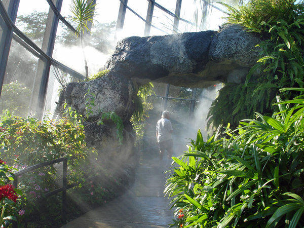 Lee Duquette at Butterfly World