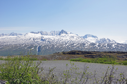 beautiful scenery from Thompson Pass