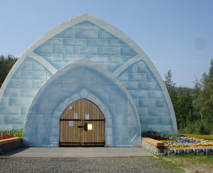 outside of the Ice hose