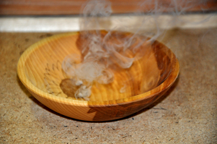 wooden bowl