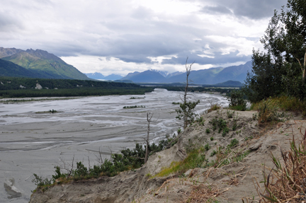 the Knik Glacier