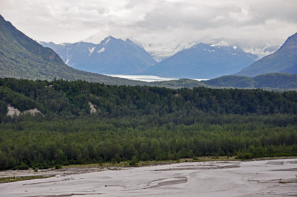 the Knik Glacier