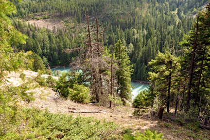the river