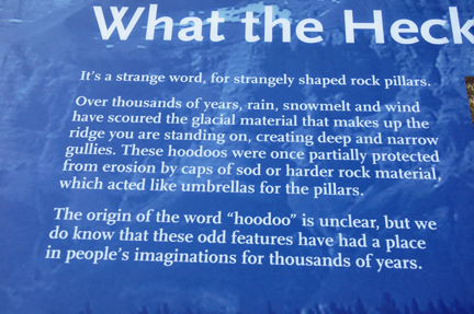 sign - what the heck is a hoodoo?