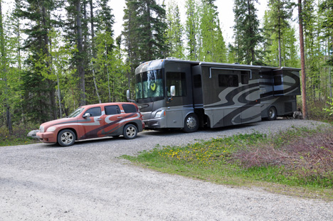 The new yard of the two RV Gypsies
