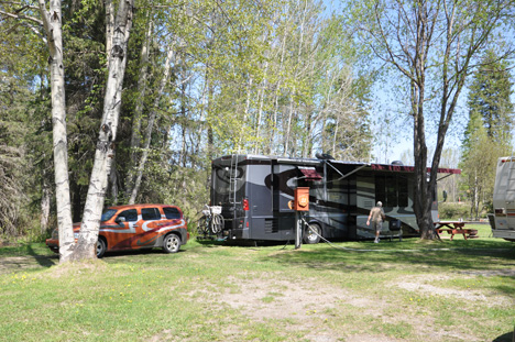 the new yard of the two RV Gypsies