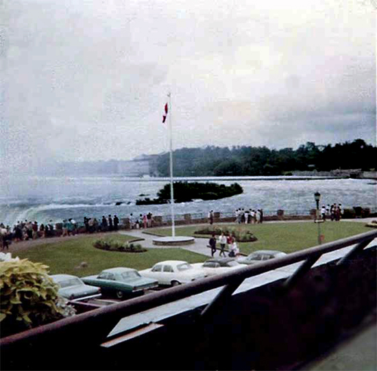 Niagara Falls view from Hotel