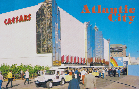 Caesars Hotel postcard