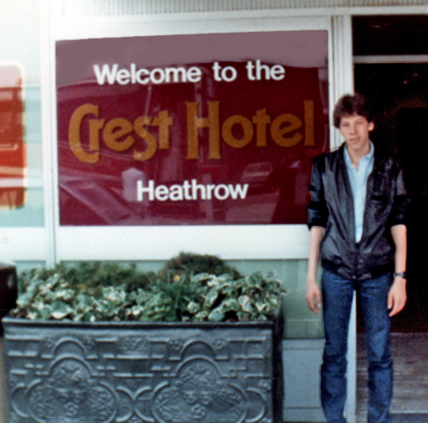Brian Duquette at the Crest Hotel in London