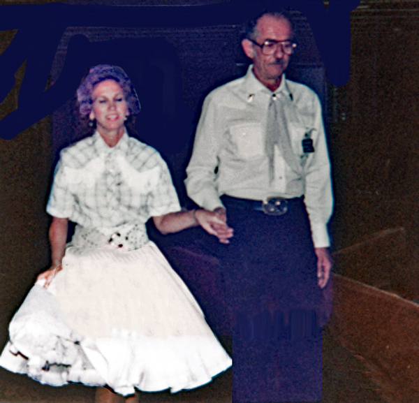 Karen Duquette square dancin