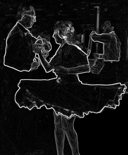 Karen Duquette square dancin