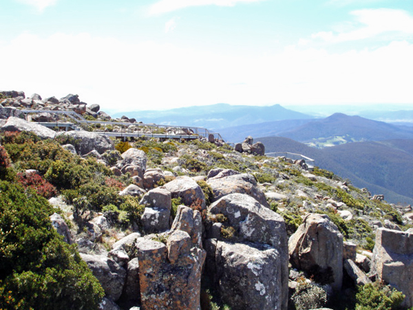 Mount Wellington overlook view