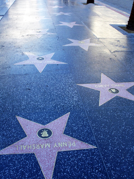 Hollywood Walk of Fame stars