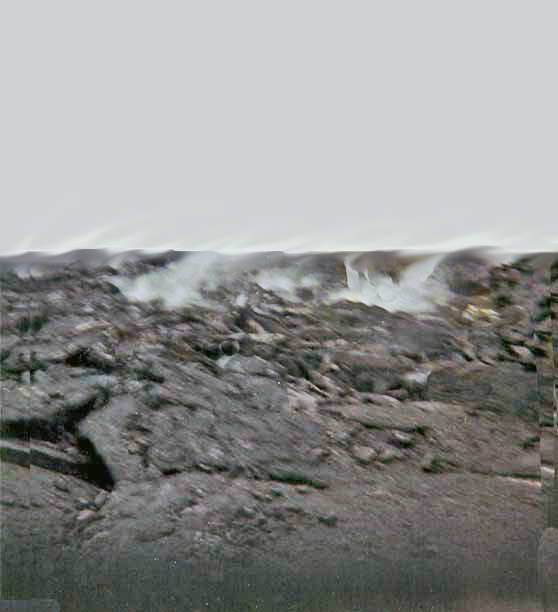 view of the heart of the volcano