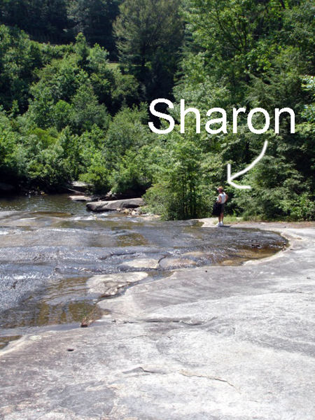 Sharon Dickerson by the water