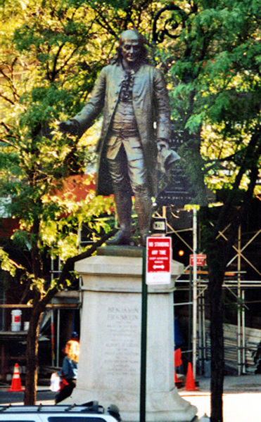 Ben Franklin Statue