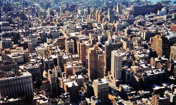 NYC view from The Empire State Building