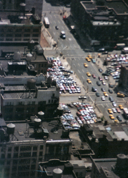 NYC view from The Empire State Building