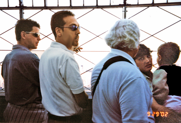 Family at the Empire State Buidling 2002