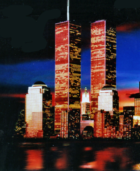 The World Trade Center postcard