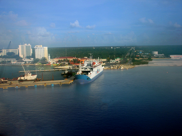First views of Cozumel