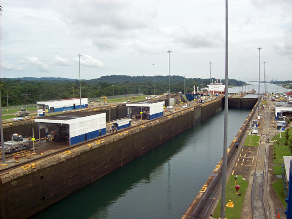 looking right from the viewing stands