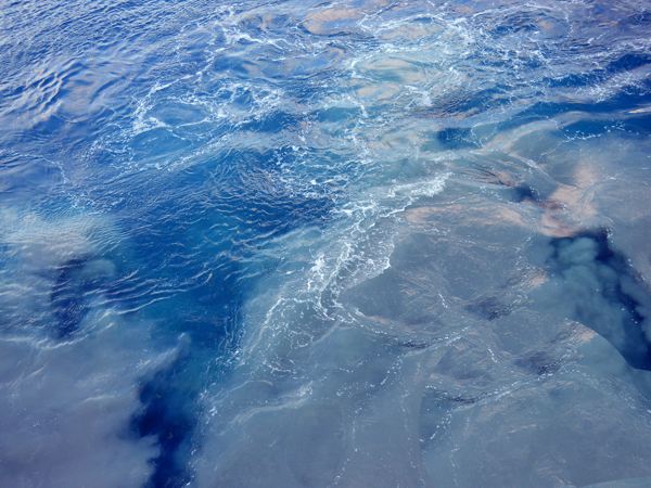 blue water wake