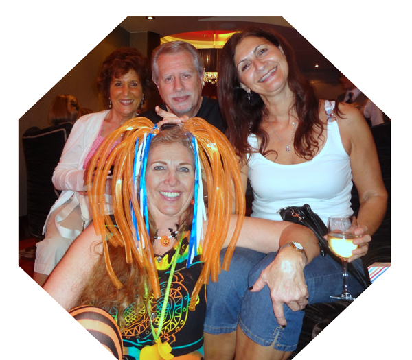 Karen Duquette and other party-people