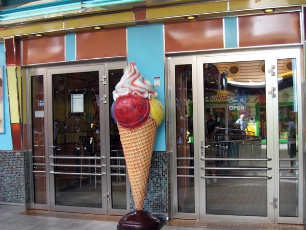giant ice cream cone