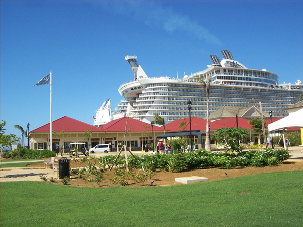 Oasis of the Seas in Falmouth, Jamaica