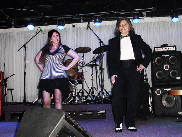 Jeanne Trembly, Karen Duquette at the Gong Show