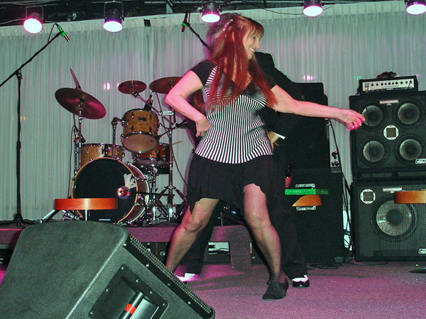 Jeanne Trembly, Karen Duquette at the Gong Show