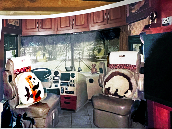 how the driver and passenger seats turn around