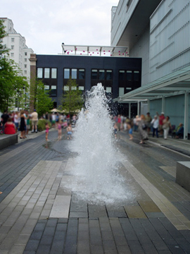 dancing water fountain