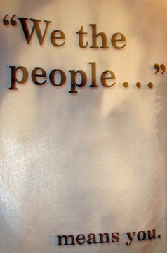 sign - we the people means you
