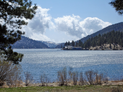 the beautiful lake