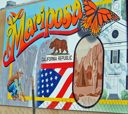 entrance to the City of Mariposa 